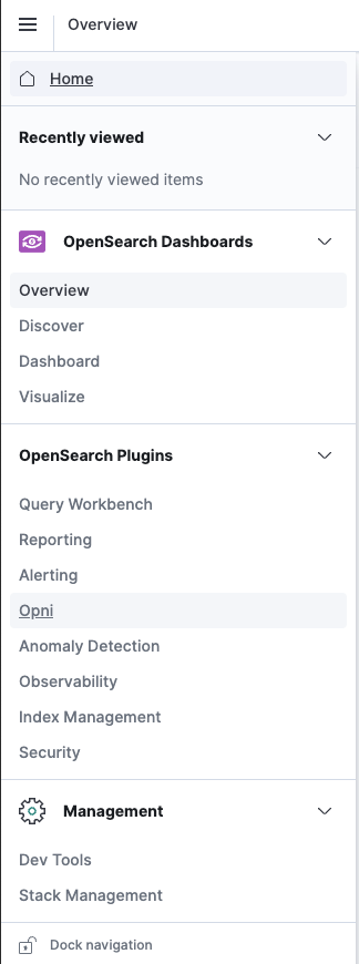 Opensearch Dashboards Opni Plugin