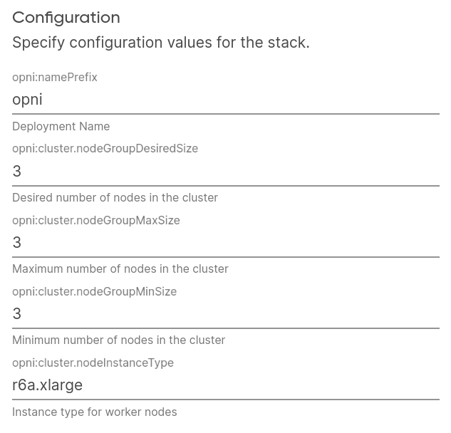 Cluster Settings